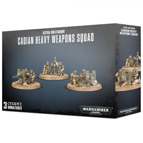 Astra Militarum Cadian Heavy Weapon Squad